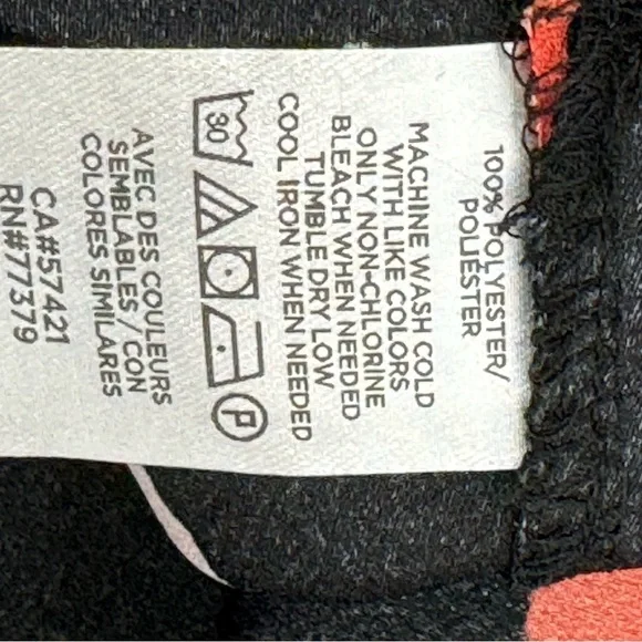 Black cowl neck polka dot sleeveless blouse. - Picture 7 of 7